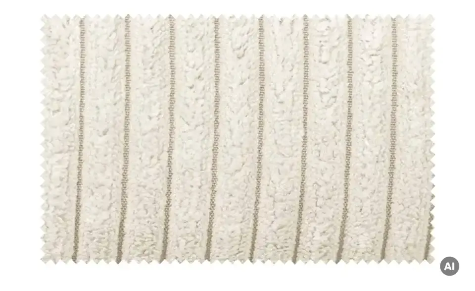 Ecksofa Henna mit Schlaffunktion, Stoffstruktur