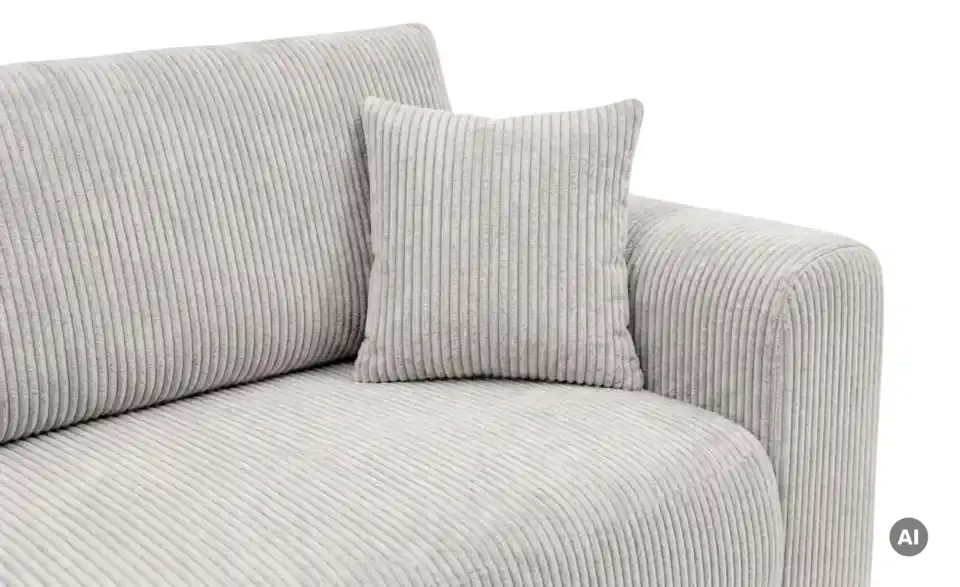 Ecksofa Henna mit Schlaffunktion, Detailansicht