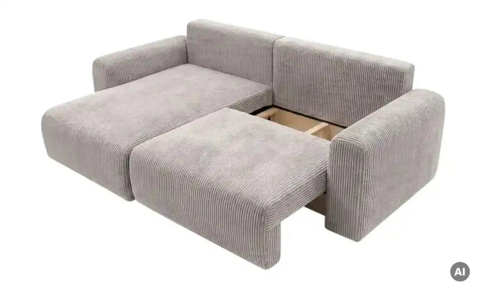 Ecksofa Henna mit Schlaffunktion, Funktionsansicht