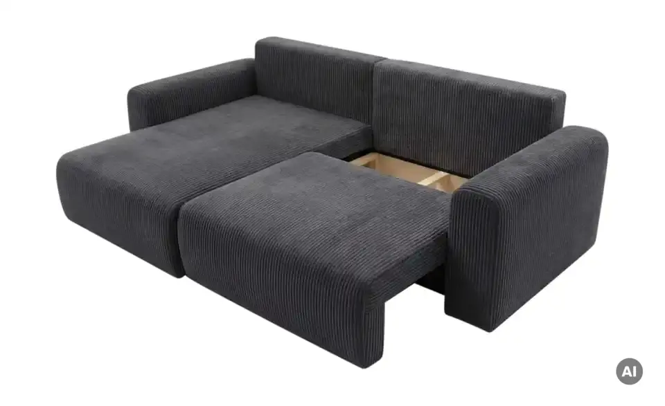Ecksofa Henna mit Schlaffunktion, Funktionsansicht