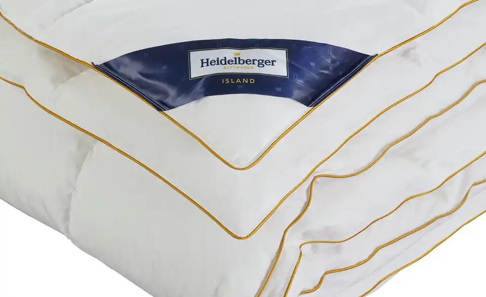 Heidelberger Bettwaren Sommerdecke Island, Detailansicht