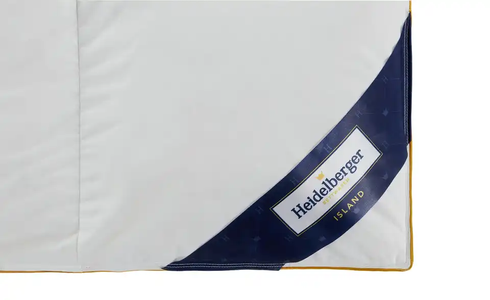 Heidelberger Bettwaren Sommerdecke Island, Detailansicht