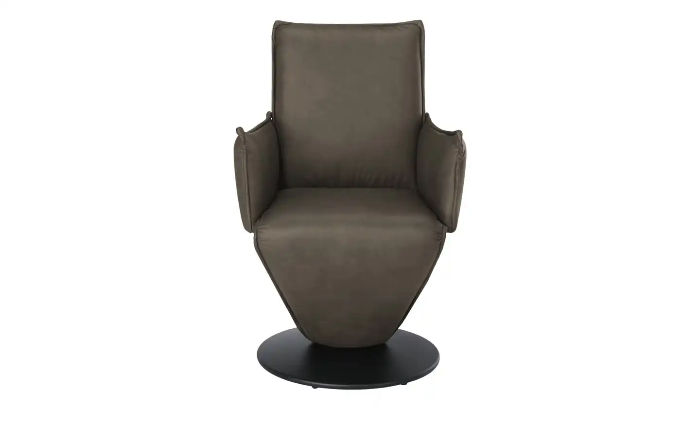 Leder-Drehstuhl DRIVE Braun - Leder-Drehstuhl DRIVE Braun - Rundumpolsterung