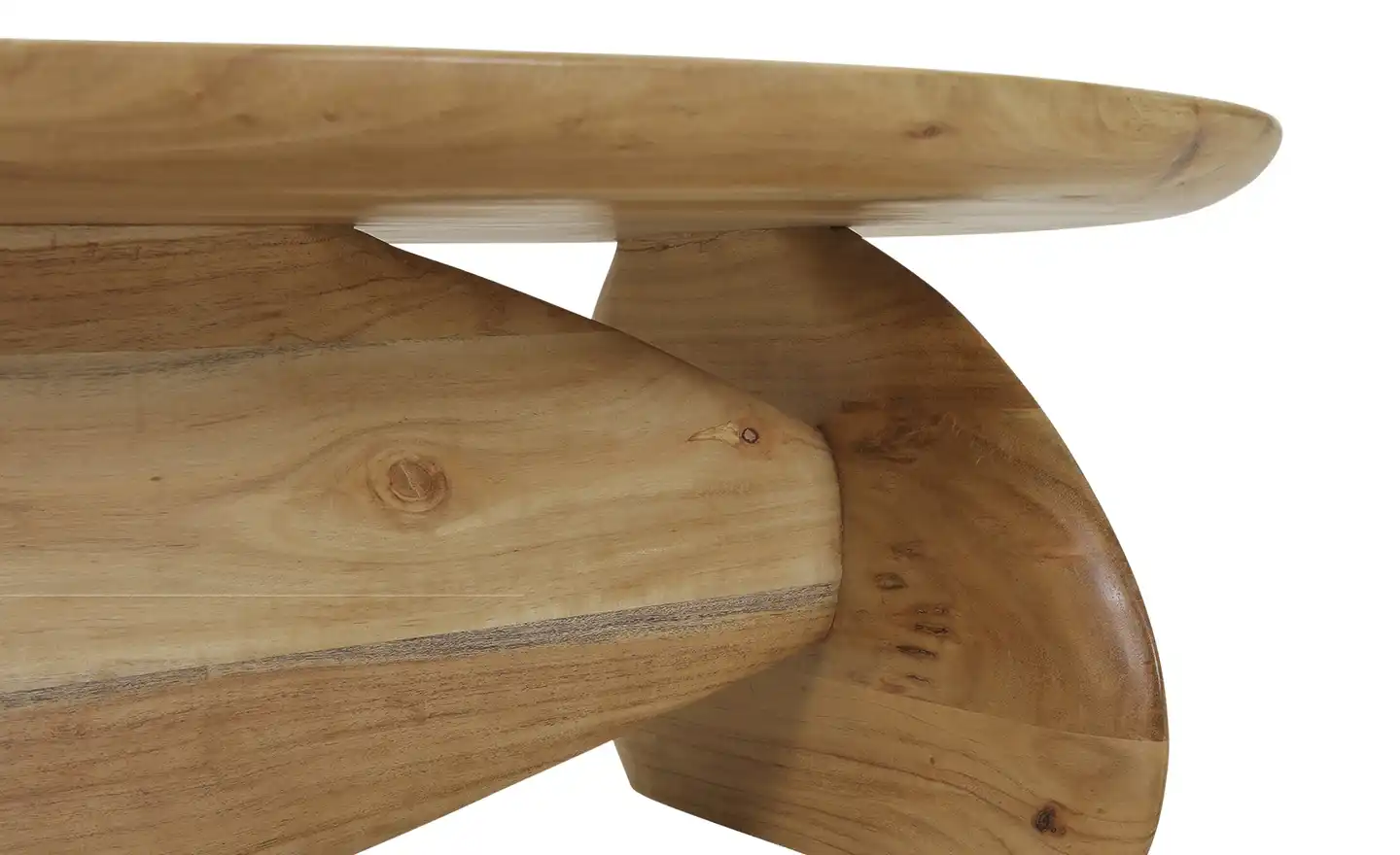 Couchtisch JELLY 110 cm Akazie Natur - Couchtisch JELLY 110 cm Akazie Natur - Massivholzverarbeitung