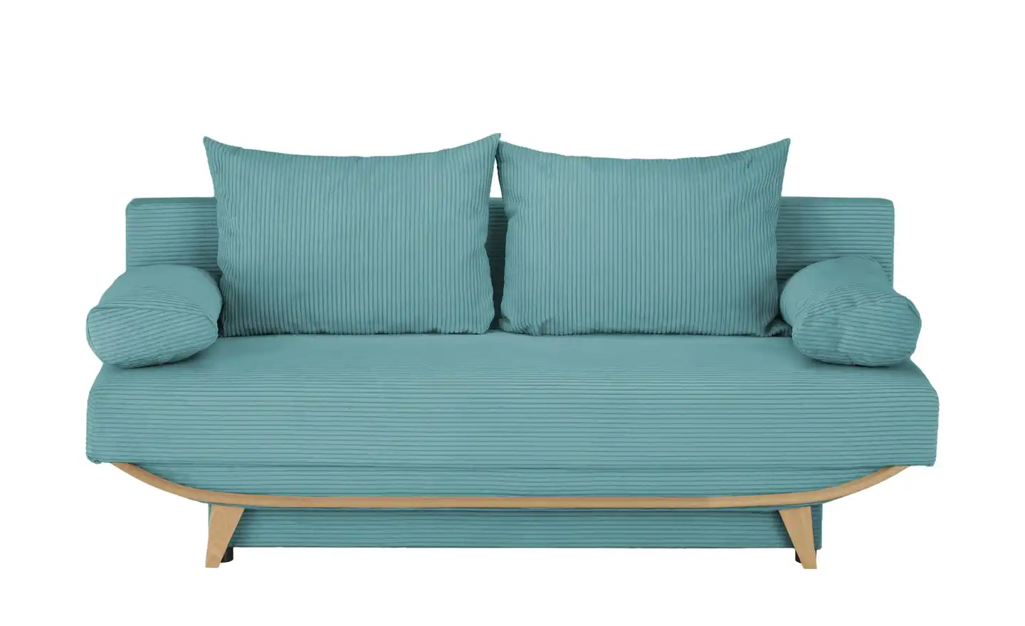 SMART Schlafsofa ODESSA Cordstoff Petrol - Smart SMART Schlafsofa ODESSA Cordstoff Petrol
