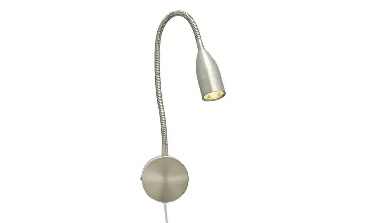 Fischer-HonselLED-Wandleuchte, 1-flammig, Nickel matt