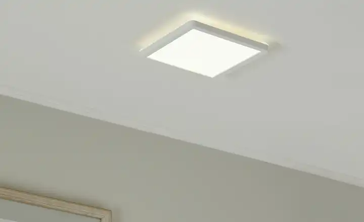 LED-Panel, weiß mit Hintergrundbeleuchtung`klein´