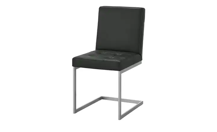 Schwingstuhl Leder Spider 2 | Dunkelgrau | Höffner