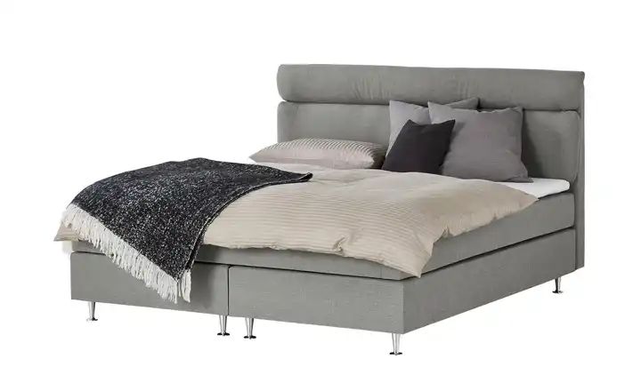 Boxspringbett Fero Dunkelgrau, 180x200 cm Höffner