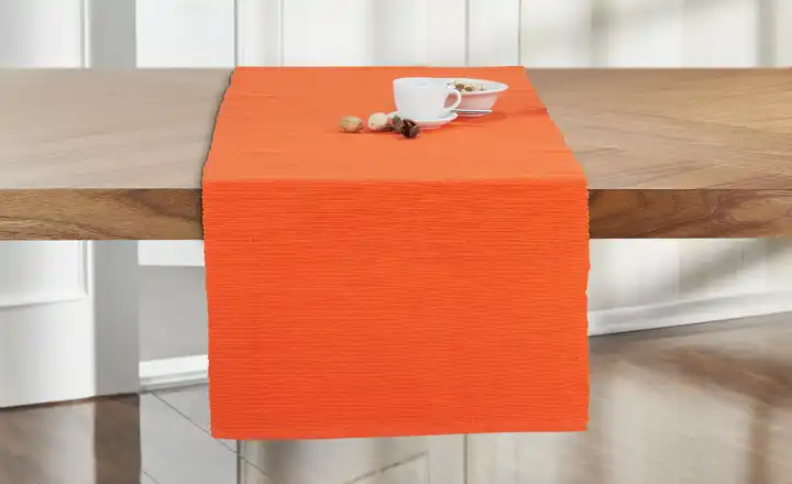 Tischläufer in Orange ▻ Bella von como