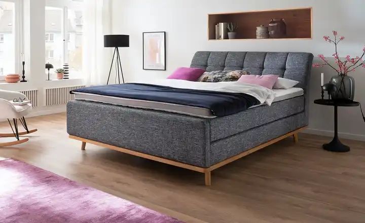 Boxspringbett MERLA 180x200 cm - Einrichtungsbeispiel