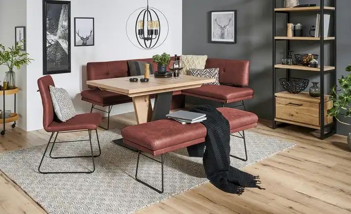 Eckbänke bei Höffner modern, aus Leder oder massiv