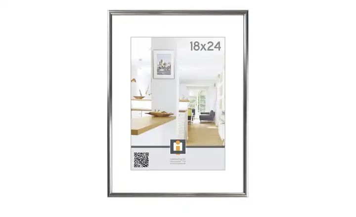 Bilderrahmen silberfarben, 5er-Set | Möbel Höffner