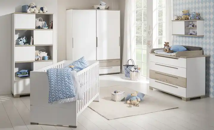 Babyzimmer-Set, 3-teilig Carlo