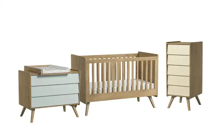 Babyzimmer, 4-teilig Vintage Baby