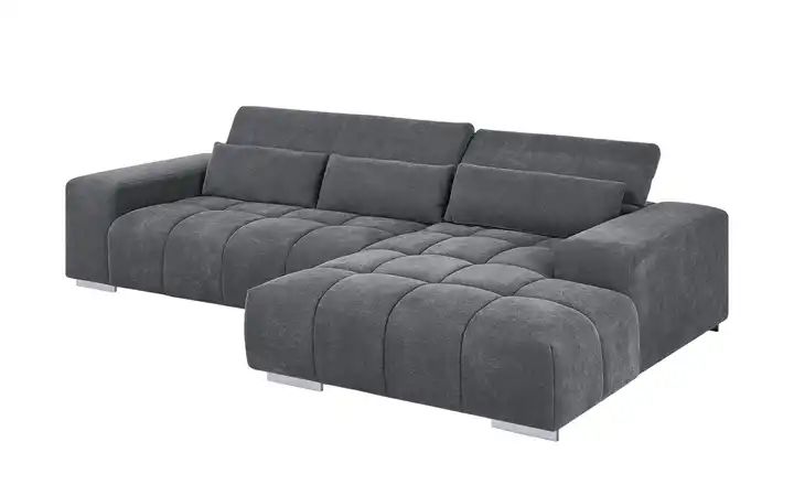 uno Ecksofa grau - Mikrofaser Origo | Mikrofaser, Steingrau