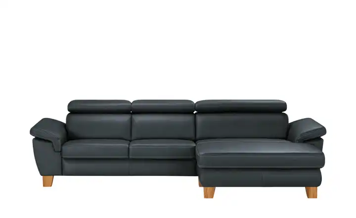 Gray & JonesLeder-Ecksofa Indra