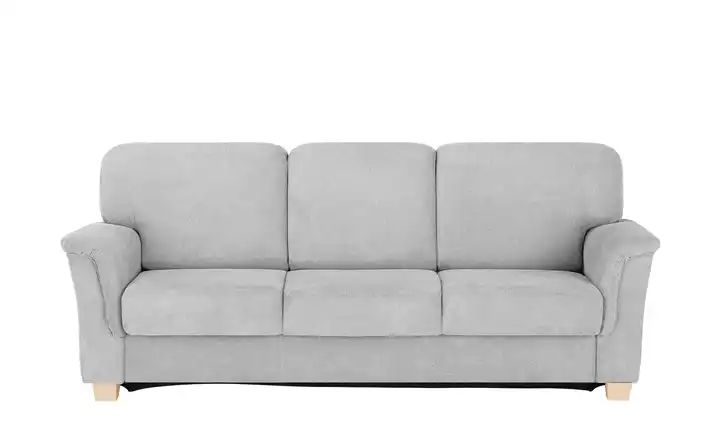 smart Sofa Valencia Lichtgrau, 3Sitzer Höffner