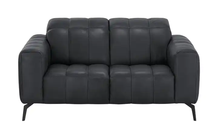 Natuzzi EditionsLedersofa mit Kopfteilverstellung Portento