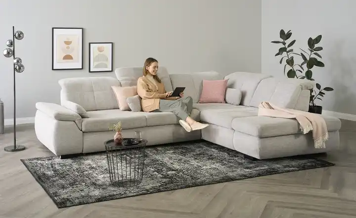 Ecksofa mit Funktion Perry