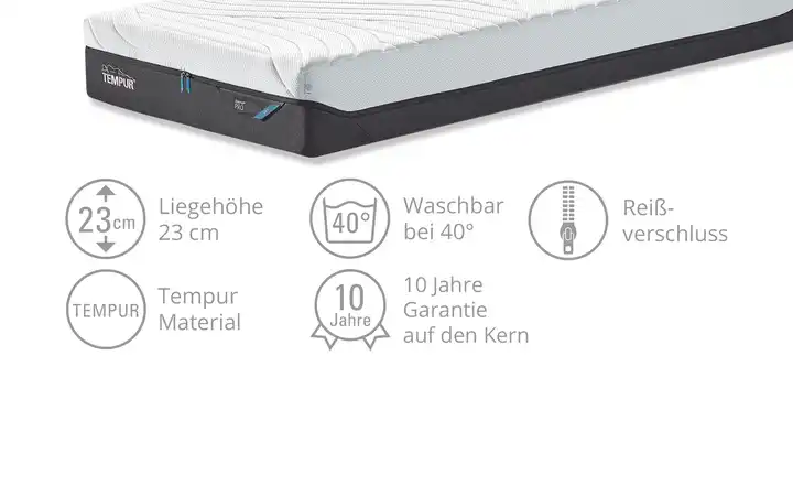 TEMPURViscoschaummatratze Soft Pro CoolQuilt