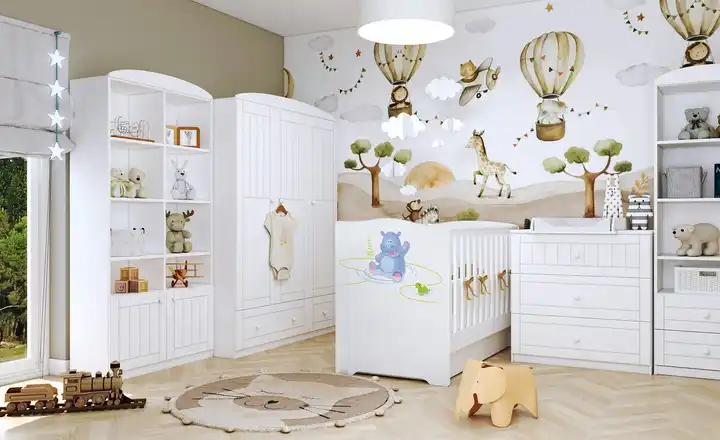 Kleiderschrank Nordic White