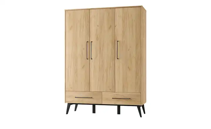 Kleiderschrank 3-türig Retro