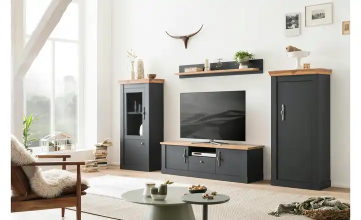 Wohnwand Landhausstil Hoffner