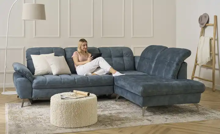 Ecksofa mit Multifunktion Melly