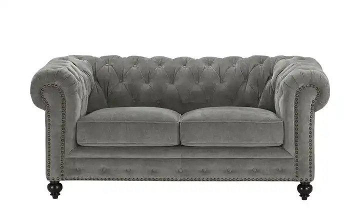 unoEinzelsofa Chesterfield Stoff