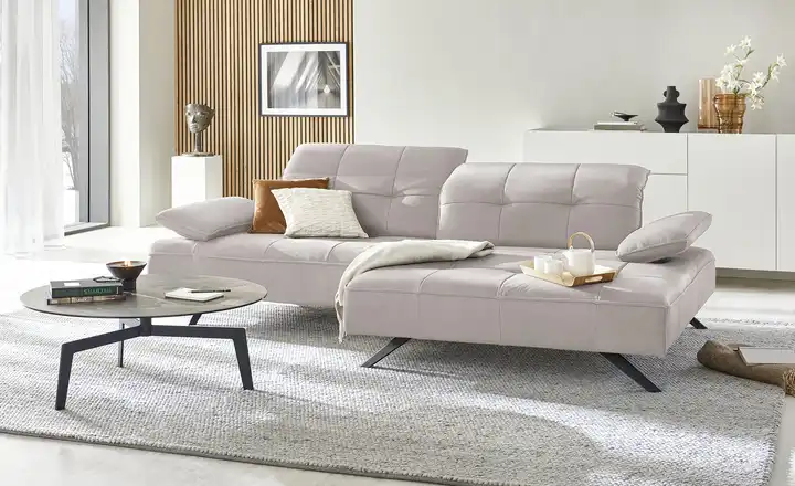 JOOP! Ecksofa 8111 Square in Grau