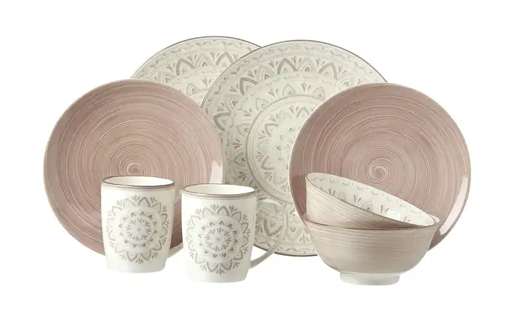 Ritzenhoff & Breker Combi-servies Serviesset, servies Levi Grijs/wit