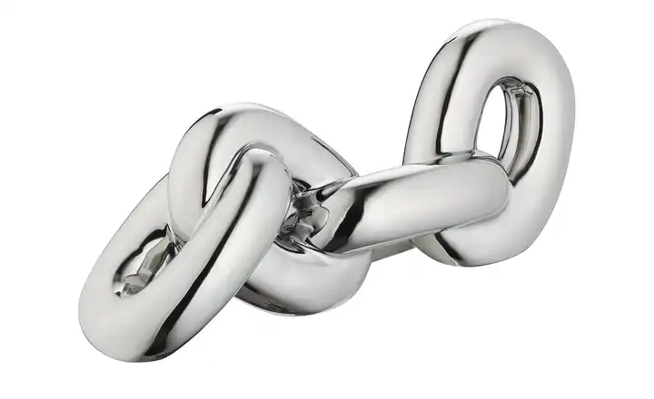 Kettenglieder Deko ➜ Modern & Silber