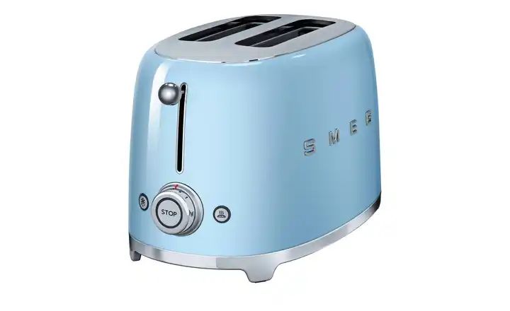 smeg Toaster TSF01PBEU | Pastellblau | Möbel Höffner