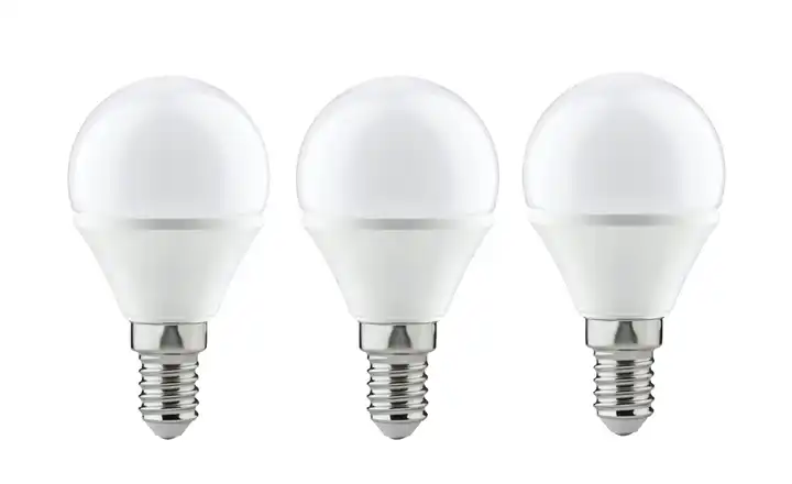 LED 3-er Pack, Tropfen E14 4W, 250lm, 2700K