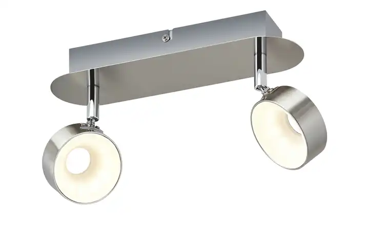 KHG LED-Spot, 2-flammig, Nickel matt  