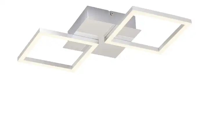 Paul Sommerkamp Leuchten LED-Deckenleuchte, 2-flammig, Alu 