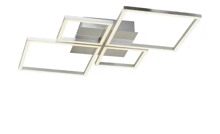 Paul Sommerkamp Leuchten LED-Deckenleuchte, 4-flammig, Alu 