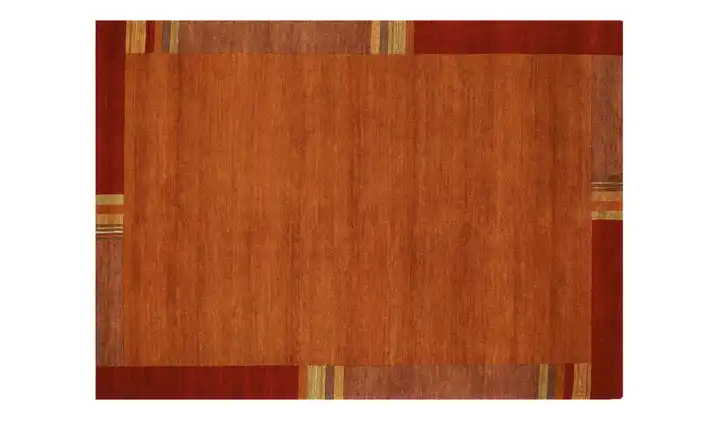 Handgeknüpfter Naturteppich Sensation Silk Lakir 250x350 cm Orange