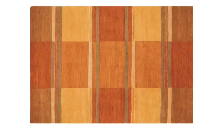 Handgeknüpfter Naturteppich Sensation Silk Soya 250x300 cm Orange