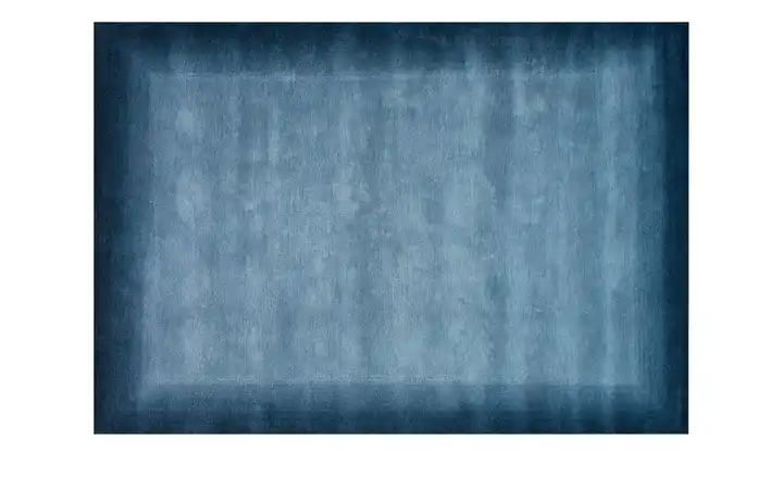 Handgeknüpfter Naturteppich Vinciano Tami 250x350 cm Blau