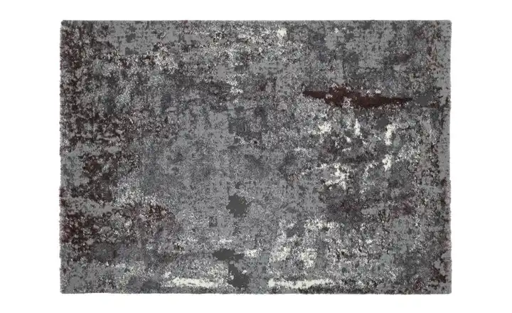 meinTeppich Hochflorteppich Juwel Liray Aubergine, Beige 120x170 cm rechteckig