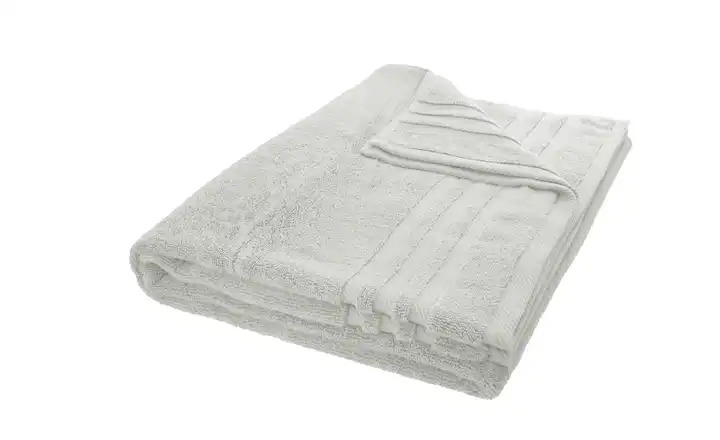 como Badetuch Soft Cotton Hellgrau 100x150 cm