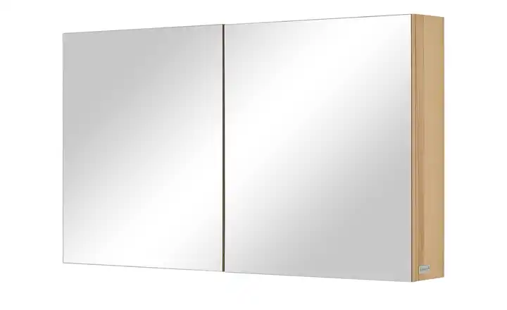 Wohnwert Spiegelschrank Capri Kernbuche