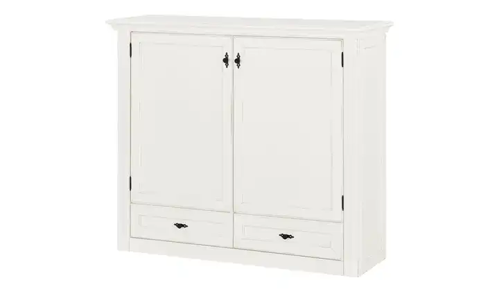 maison bleue TV-Schrank Petit Chalet Weiß, antik
