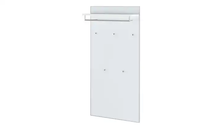 Garderobenpaneel Duna BH 80 x 170 cm Weiß