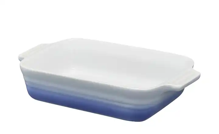 KHG Auflaufform Hellblau, Weiß 26,7 cm