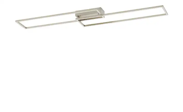 Paul Neuhaus LED-Deckenleuchte, 2-flammig, Nickel matt 