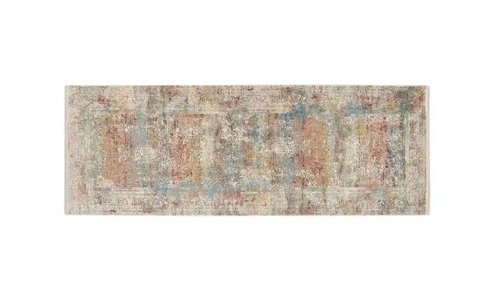 meinTeppich Kurzflorteppich Palermo mehrfarbig 80x250 cm