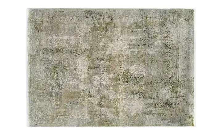 meinTeppich Kurzflorteppich Palermo Grau, Grün 120x180 cm